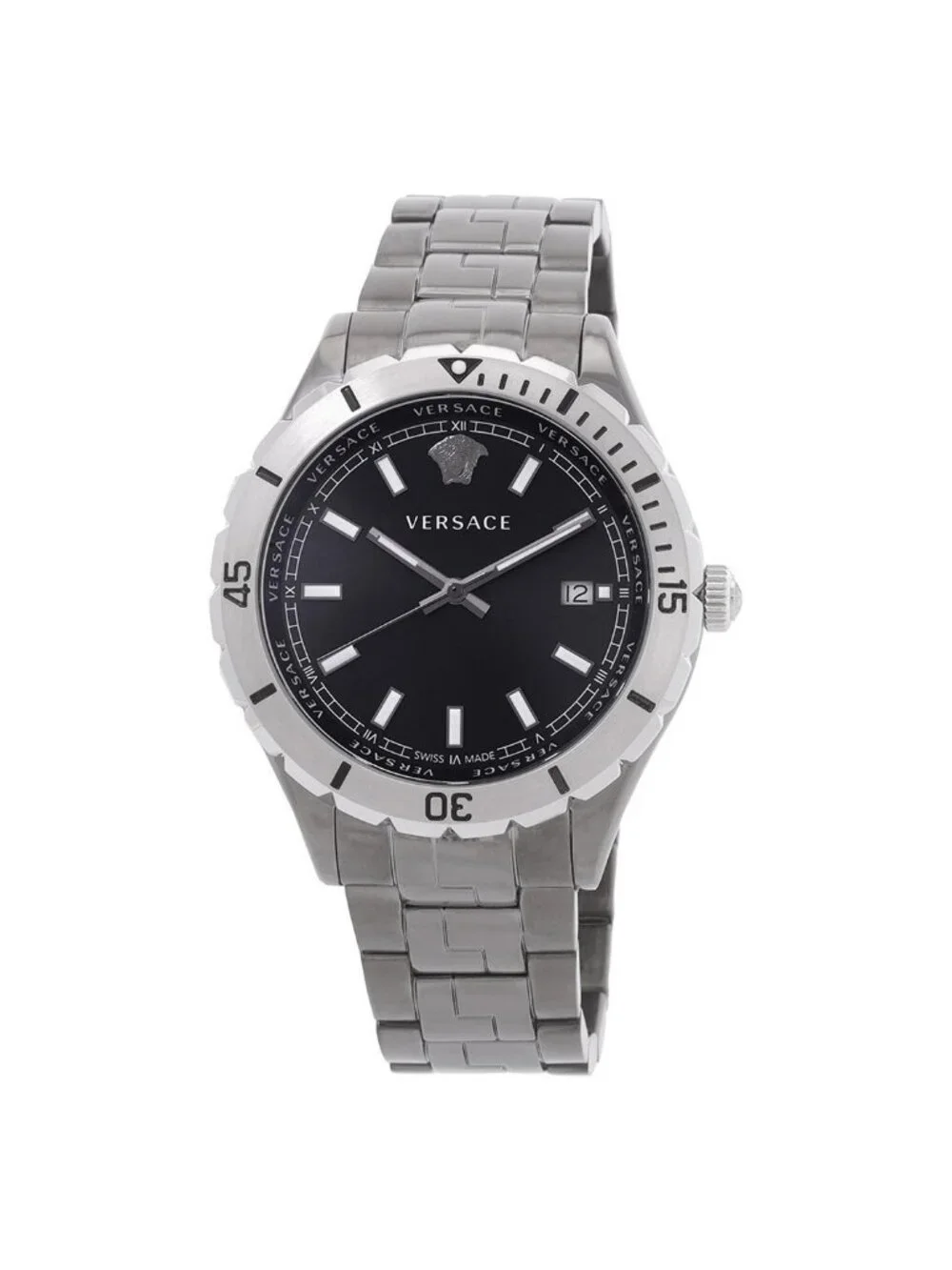 NWT Versus By Versace Quartz Black Dial Men's Watch